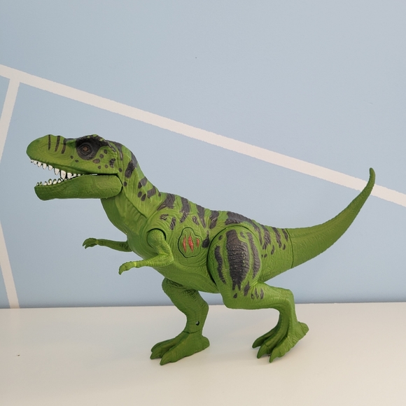 Chap Mei Dino Valley Tyrannosaurus T-Rex Dinosaur Toy Figure w Lights & Sounds - Picture 9 of 11